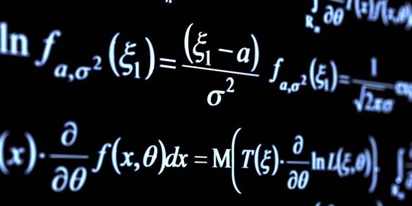 formulas written on a lightboard
