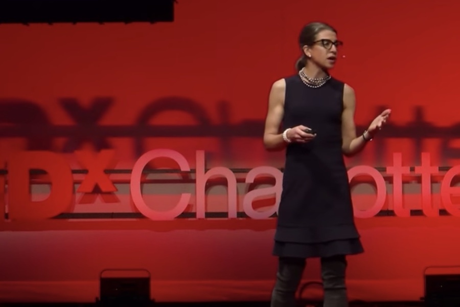 Kirsten Martin speaks at TEDx Charlottesville